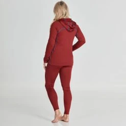 NRS Lightweight Hoodie - Women's -Osprey shop 10121 05 Vino Model Back 070821 2000x2000 rsz 11833.1647971403
