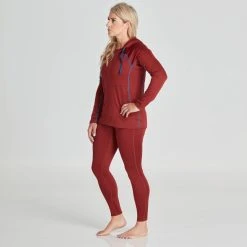 NRS Lightweight Hoodie - Women's -Osprey shop 10121 05 Vino Model Front 070821 2000x2000 rsz 54623.1647971460