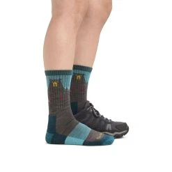 Darn Tough Bear Town Micro Crew Lightweight Cushion - Women's -Osprey shop 1970 aqua footwear rsz 77437.1677096943