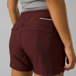 Prana Halle E-Waist Short II - Women's -Osprey shop 1971701 CACAO ALT 6 00589.1675878429