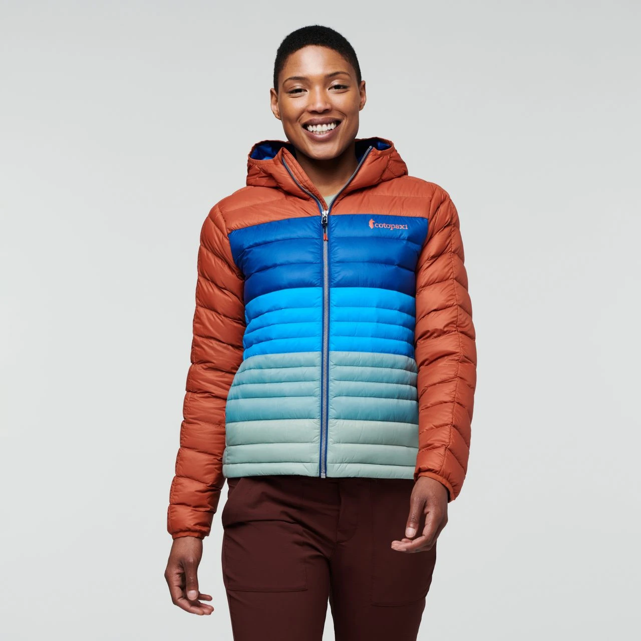 Cotopaxi Fuego Down Hooded Jacket Colorblock - Women's (Fall 2022) - Image 6