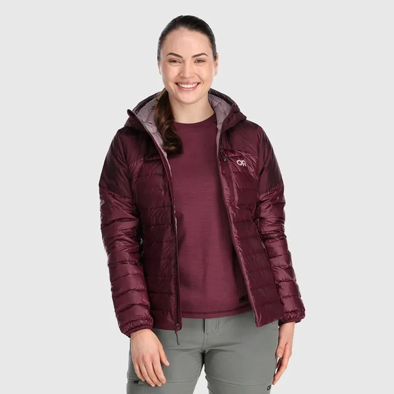 Outdoor Research Helium Down Hoodie - Women's 8 Outdoor Research Helium Down Hoodie - Women's - Image 6