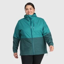 Outdoor Research Aspire II Jacket Plus - Women's (Fall 2022) -Osprey shop 2879712230a1 aspire deep lake treeline rsz 19780.1663798641.1280.1280 69895.1675285009