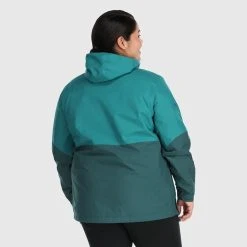 Outdoor Research Aspire II Jacket Plus - Women's (Fall 2022) -Osprey shop 2879712230a2 aspire deep lake treeline rsz 96312.1663798641.1280.1280 17256.1675285009