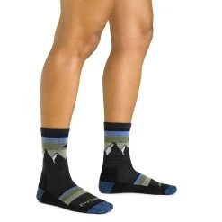 Darn Tough Sunset Ledge Micro Crew Lightweight Cushion - Women's 11 Darn Tough Sunset Ledge Micro Crew Lightweight Cushion - Women's -Osprey shop 5005 Charcoal Model rsz 47855.1664994131