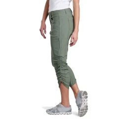KUHL Trekr Pant - Women's -Osprey shop 6235 trekr pant olive side pdp photo rsz 36639.1677010879