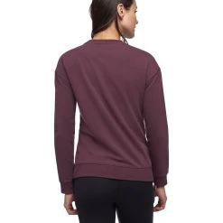 Black Diamond Basis Crew - Women's (Spring 2020) -Osprey shop 752321 5002 wbasiscrew plum om back 14376.1676320811