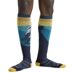 Darn Tough Solstice Over-the-Calf Midweight Cushion - Women's -Osprey shop 8023 Dark Teal Model 2 rsz 95319.1667261174