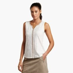 KUHL Shay Tank - Women's (Spring 2022) -Osprey shop 8408 ws shay tank white front pdp photo rsz 25859.1626823658.1280.1280 28557.1645318609