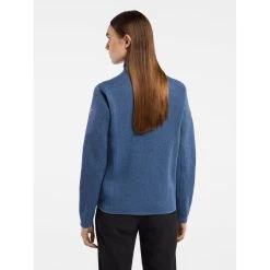 Arc'teryx Covert Cardigan - Women's -Osprey shop Covert Cardigan Moonlit Heather Women s Back View rsz 05024.1675361756