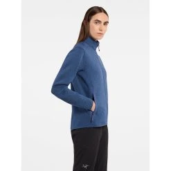 Arc'teryx Covert Cardigan - Women's -Osprey shop Covert Cardigan Moonlit Heather Women s Side View Right rsz 22190.1675361757