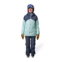 Flylow Sarah Jacket - Women's -Osprey shop F22 Sarah Jacket NightMint Sphynx Bib Night 2 1200x rsz 08645.1676485860