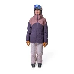 Flylow Sarah Jacket - Women's -Osprey shop F22 Sarah Jacket SaturnBerry Sphynx Bib Flamingo 1 1200x rsz 68848.1676485860