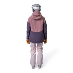 Flylow Sarah Jacket - Women's -Osprey shop F22 Sarah Jacket SaturnBerry Sphynx Bib Flamingo 3 1200x rsz 24316.1676485860