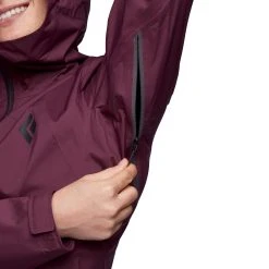 Black Diamond StormLine Stretch Rain Shell - Women's -Osprey shop M697 5016 W STORMLINE RAIN SHELL BLACKBERRY 05 rsz 31541.1676482016