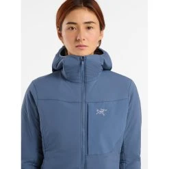 Arc'teryx Proton Hoody - Women's -Osprey shop Proton Hoody Moonlit Women s Collar Detail rsz 63606.1675108920