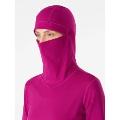 Arc'teryx Rho LT Hoody - Women's -Osprey shop Rho Lightweight Hoody Synth Techno Women s Collar Detail rsz 96563.1664928306