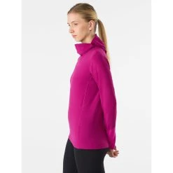 Arc'teryx Rho LT Hoody - Women's -Osprey shop Rho Lightweight Hoody Synth Techno Women s Side View Left rsz 02174.1664928307