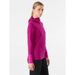 Arc'teryx Rho LT Hoody - Women's -Osprey shop Rho Lightweight Hoody Synth Techno Women s Side View Right rsz 13865.1664928306