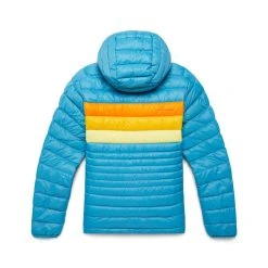 Cotopaxi Fuego Down Hooded Jacket - Women's -Osprey shop S23 W Fuego Down Hooded Jacket Poolside Stripes B 47325.1676577612