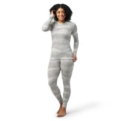 Smartwool Classic Thermal Merino Base Layer Pattern Crew - Women's -Osprey shop SW016371K55 2 p rsz 53819.1665008027
