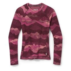 Smartwool Classic Thermal Merino Base Layer Pattern Crew - Women's -Osprey shop SW016371K57 1 p rsz 84082.1665008027
