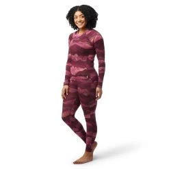 Smartwool Classic Thermal Merino Base Layer Pattern Crew - Women's -Osprey shop SW016371K57 2 p rsz 73118.1665008027
