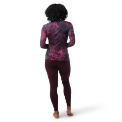 Smartwool Classic Thermal Merino Base Layer Pattern Crew - Women's -Osprey shop SW016371K59 3 p rsz 80289.1665008027