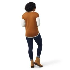 Smartwool Shadow Pine Colorblock Sweater - Women's (Fall 2022) -Osprey shop SW016487K84 3 p rsz 47583.1676317941