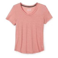 Smartwool Merino Sport 120 V-Neck Short Sleeve - Women's (Spring 2022) -Osprey shop SW016539J59 1 p rsz 37776.1657819928