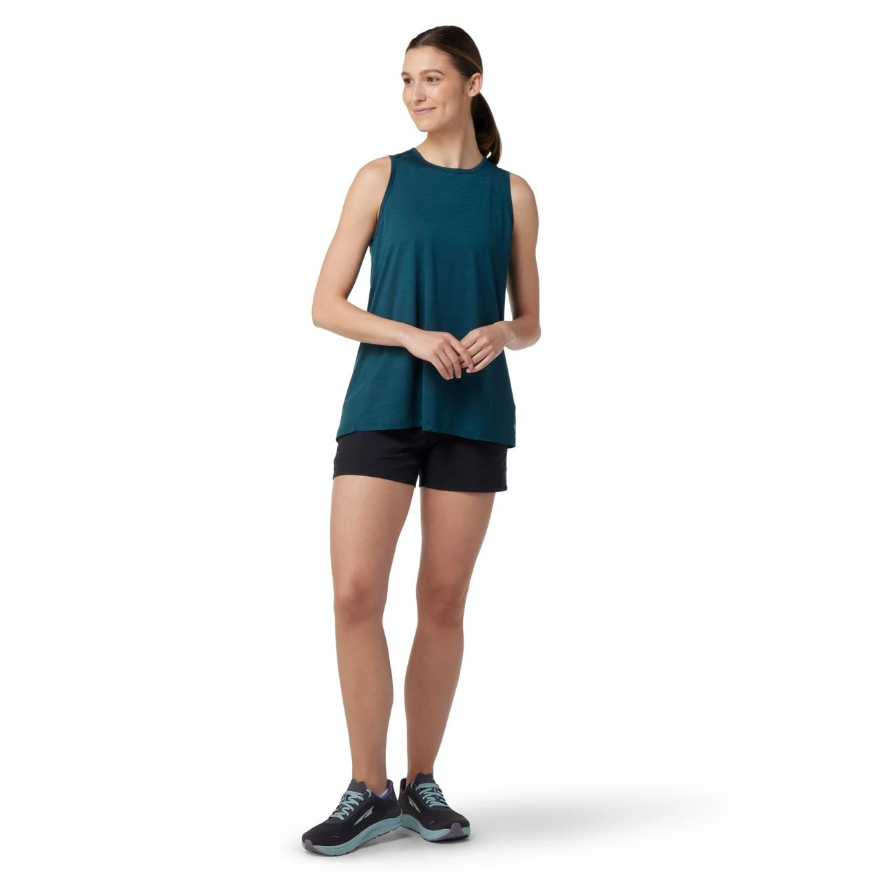Smartwool Active Ultralite High Neck Tank - Women's 4 Smartwool Active Ultralite High Neck Tank - Women's - Image 2