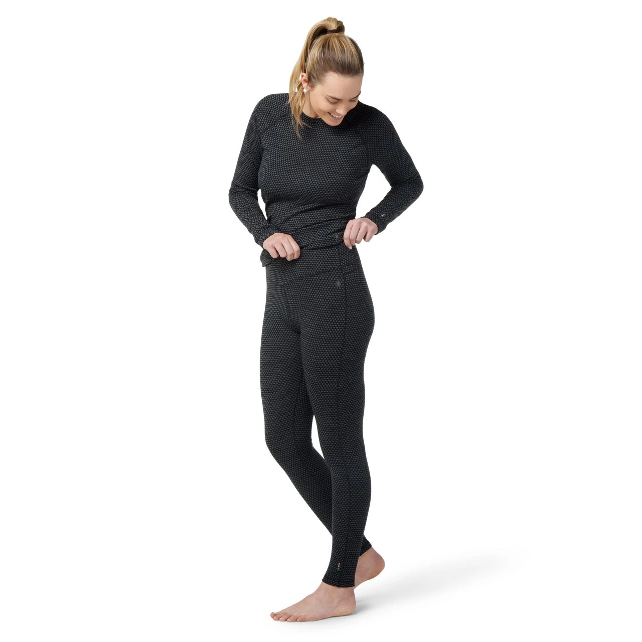 Smartwool Classic Thermal Merino Base Layer Pattern Bottom - Women's 10 Smartwool Classic Thermal Merino Base Layer Pattern Bottom - Women's - Image 8