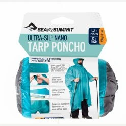 Sea To Summit Ultra-Sil Nano Tarp Poncho 7 Sea To Summit Ultra-Sil Nano Tarp Poncho -Osprey shop UltraSilTarpPoncho Blue Packaged rsz 47230.1646256057