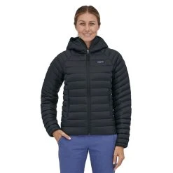 Patagonia Down Sweater Hoody - Women's (Fall 2022) -Osprey shop WBF22 84712 BLK MW1 rsz 74263.1661278032