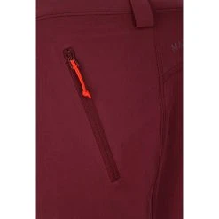 Rab Incline Pants - Women's -Osprey shop Womens Incline Pants DeepHeather QFV 02 DEH DETAIL2 rsz 44842.1647029264