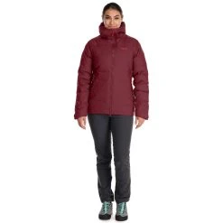 Rab Valiance Jacket - Women's -Osprey shop Womens Valiance Jacket DeepHeather QDB 50 DEH DETAIL6 rsz 04034.1664564329