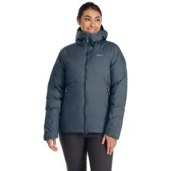 Rab Valiance Jacket - Women's -Osprey shop Womens Valiance Jacket OrionBlue QDB 50 ORB DETAIL4 rsz 45894.1664564329