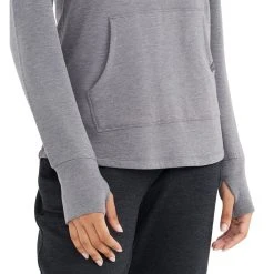 Free Fly Bamboo Fleece Pullover Hoody - Women's (Spring 2022) -Osprey shop fleece pullover hoody heather navy women top 4 rsz 93113.1642795115.1280.1280 22219.1676490634