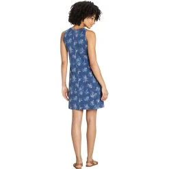 Sherpa Padma Dress - Women's (Spring 2022) 11 Sherpa Padma Dress - Women's (Spring 2022) -Osprey shop padma dress blue model back full view rsz 34336.1647451314