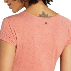 Sherpa Padma Wrap Dress - Women's (Spring 2022) -Osprey shop padma wrap dress brick model back rsz 77765.1664924748