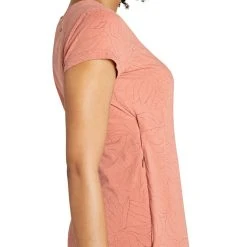 Sherpa Padma Wrap Dress - Women's (Spring 2022) -Osprey shop padma wrap dress brick model side 67169.1664924748