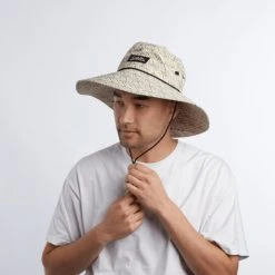 Coal The Stillwater Wide Brim Sun Hat -Osprey shop stillwater natural model2 rsz 67702.1676486411