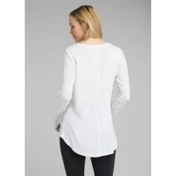Prana Foundation Long Sleeve Tunic - Women's (Fall 2020) -Osprey shop w23170184 white alt 2 sq 62877.1653672667