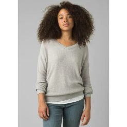 Prana Milani V-Neck - Women's (Fall 2020) -Osprey shop w23202218 grey rsz 49711.1653091818